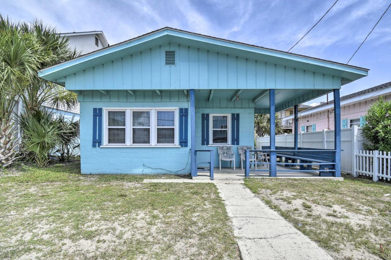Bright Myrtle Beach Bungalow Steps To The Beach! Eksteriør bilde
