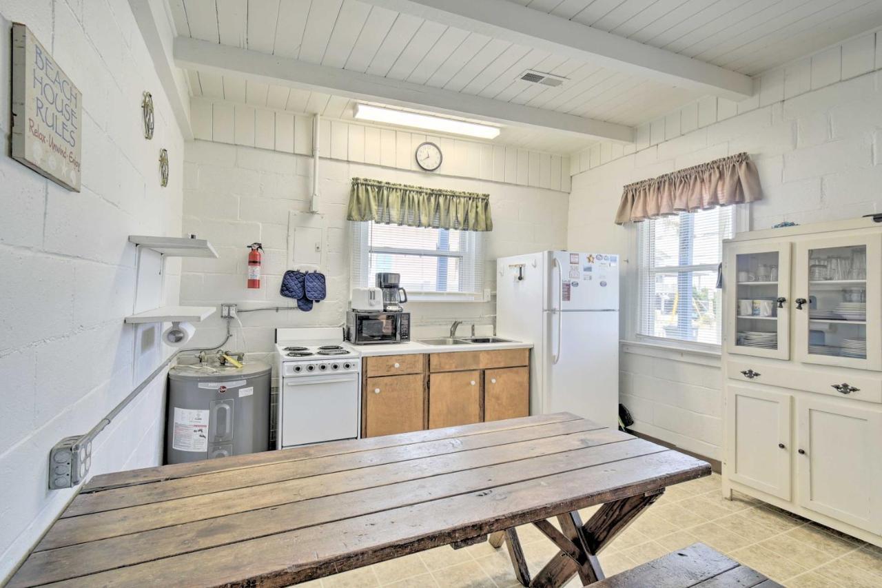 Bright Myrtle Beach Bungalow Steps To The Beach! Eksteriør bilde