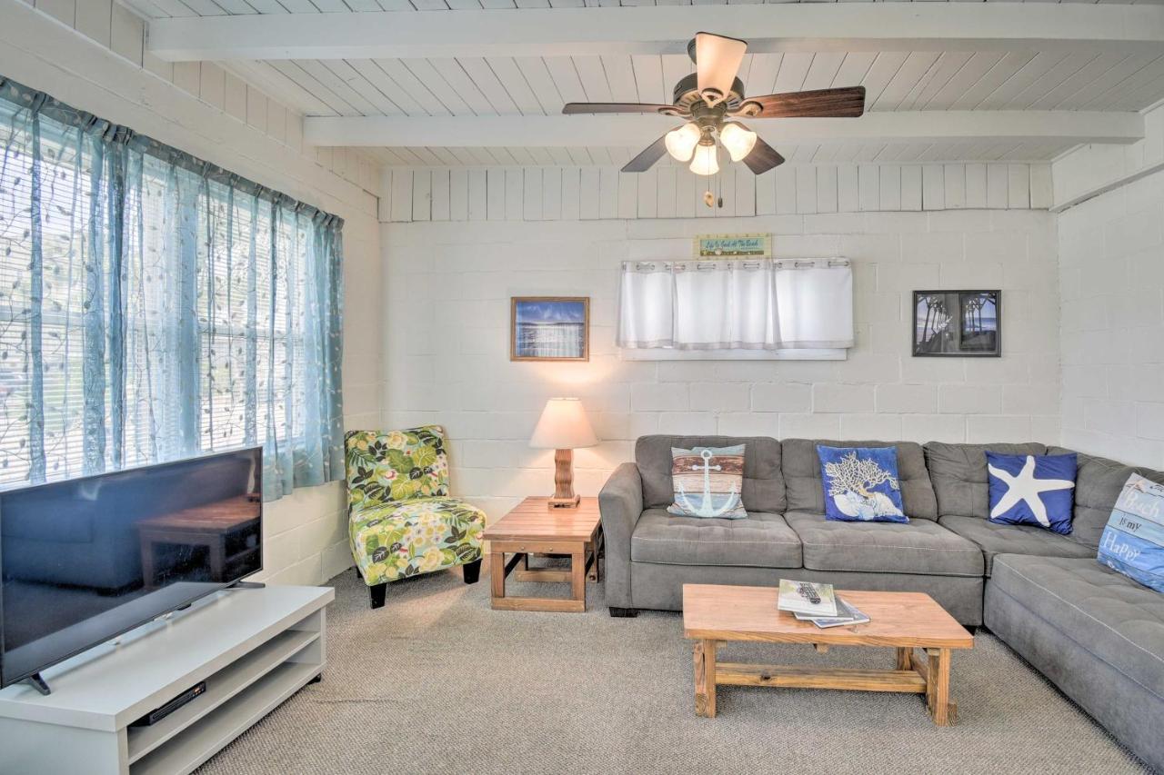 Bright Myrtle Beach Bungalow Steps To The Beach! Eksteriør bilde