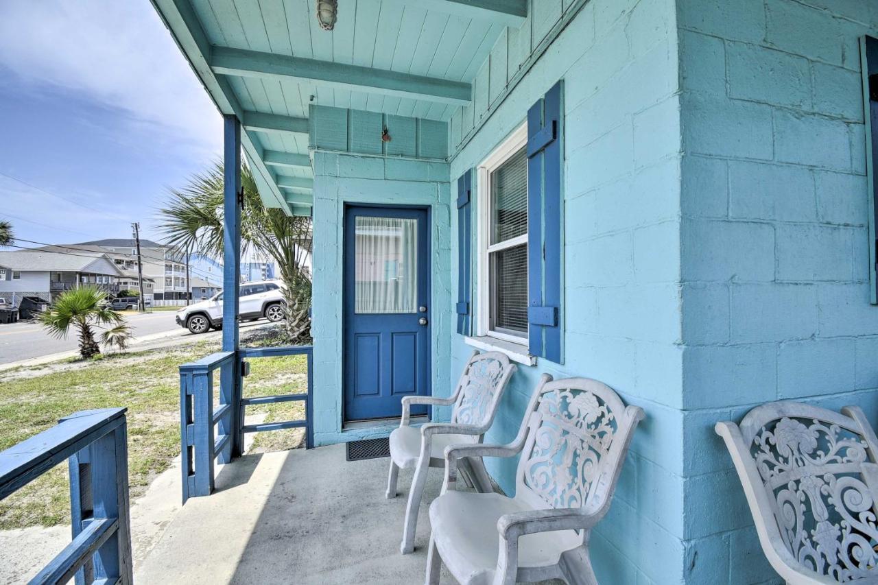 Bright Myrtle Beach Bungalow Steps To The Beach! Eksteriør bilde