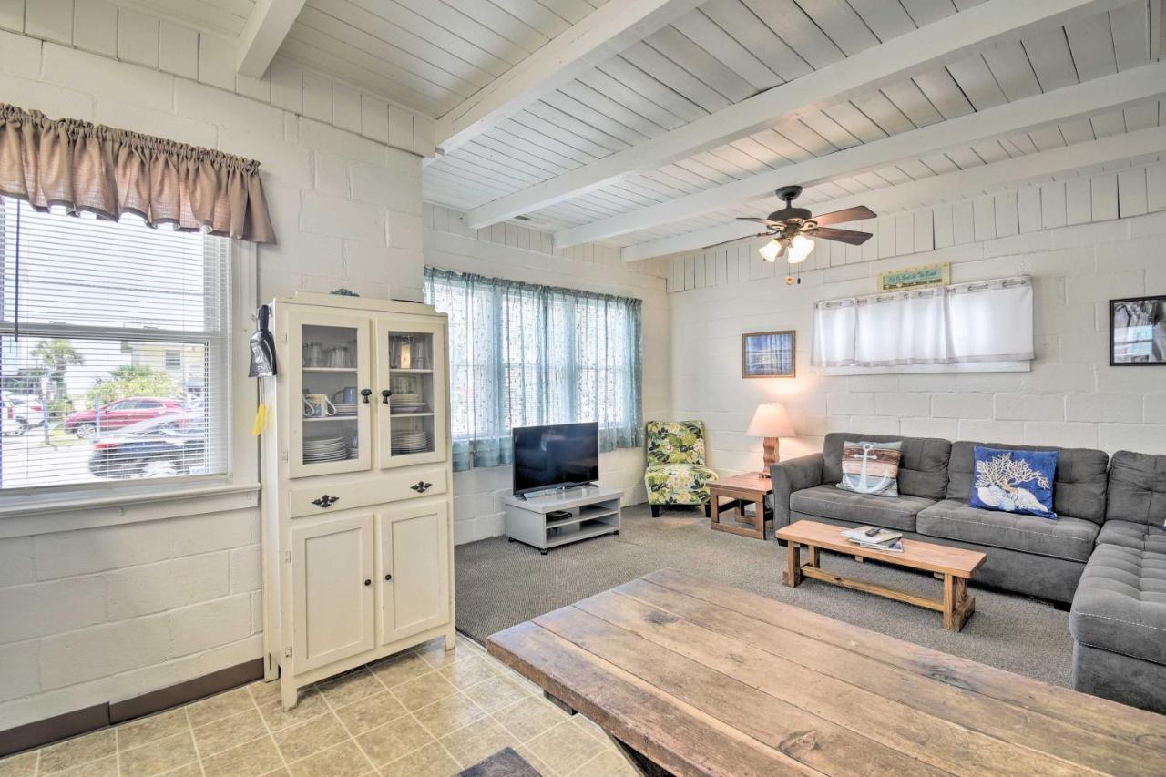Bright Myrtle Beach Bungalow Steps To The Beach! Eksteriør bilde