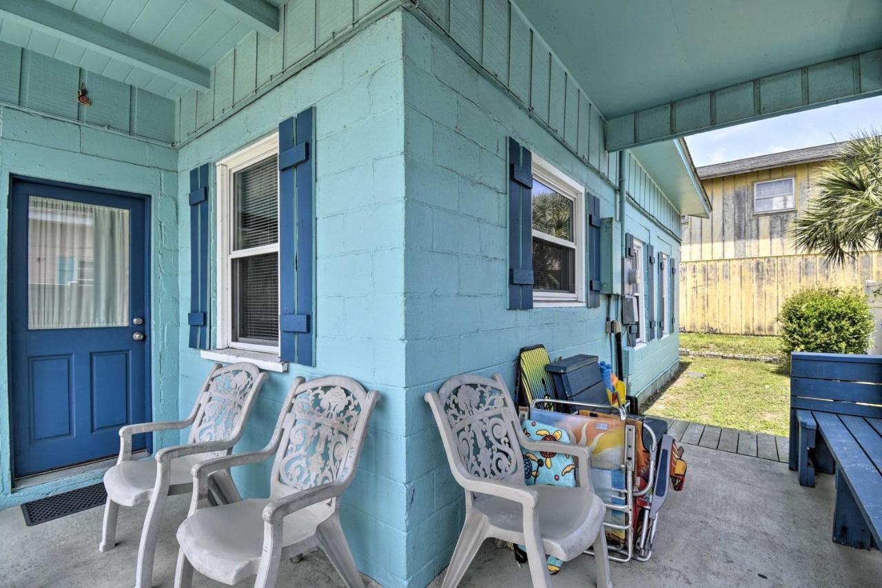 Bright Myrtle Beach Bungalow Steps To The Beach! Eksteriør bilde