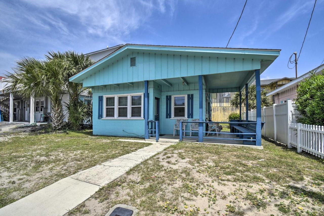 Bright Myrtle Beach Bungalow Steps To The Beach! Eksteriør bilde