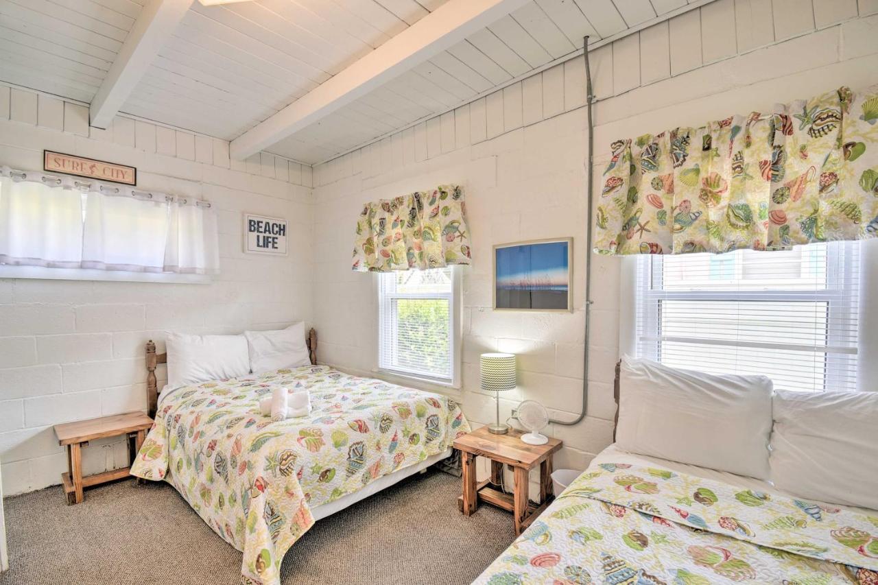 Bright Myrtle Beach Bungalow Steps To The Beach! Eksteriør bilde