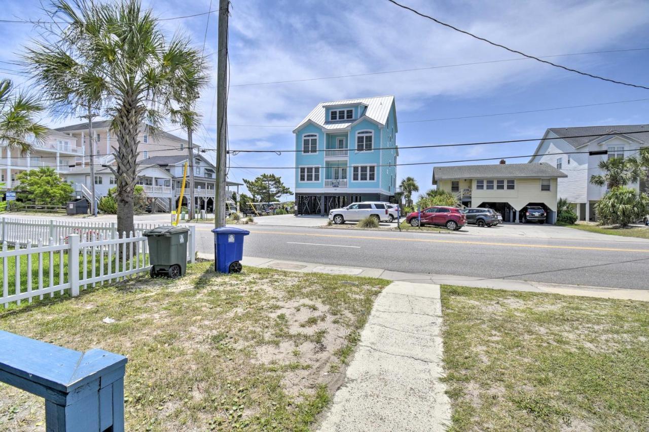 Bright Myrtle Beach Bungalow Steps To The Beach! Eksteriør bilde