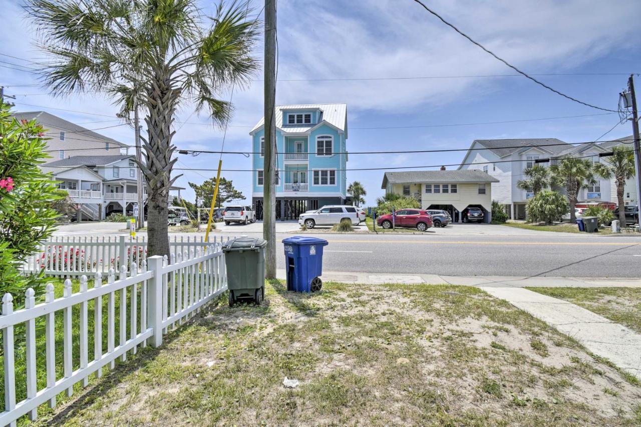 Bright Myrtle Beach Bungalow Steps To The Beach! Eksteriør bilde