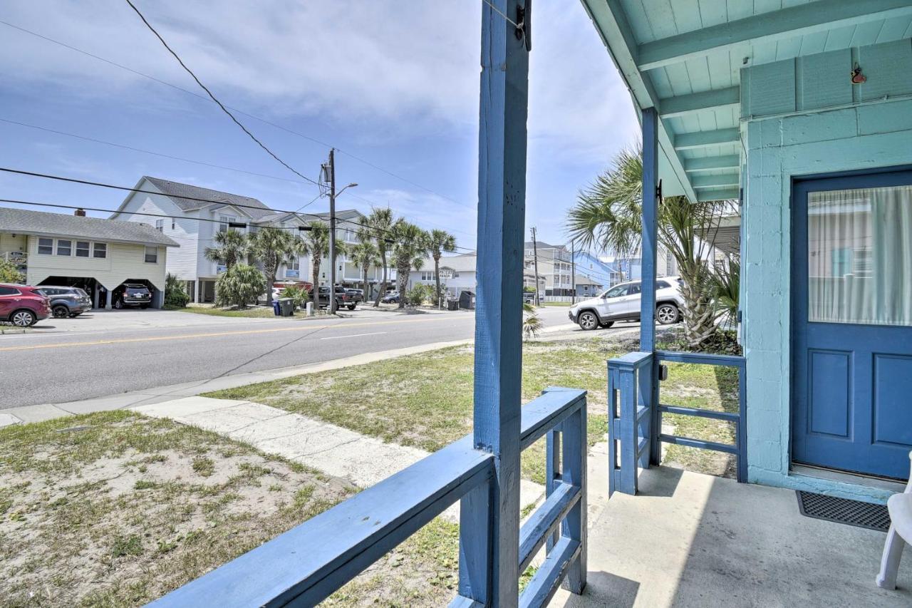 Bright Myrtle Beach Bungalow Steps To The Beach! Eksteriør bilde